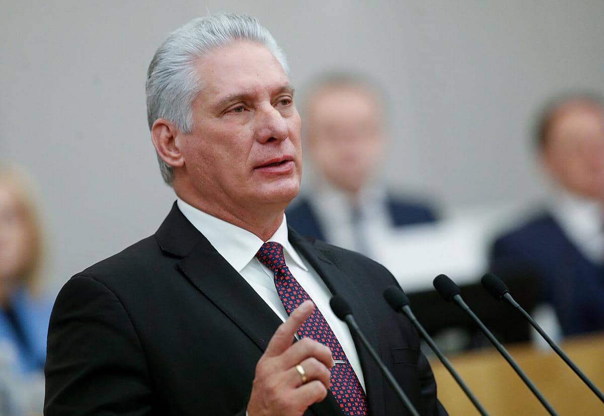 Presiden Kuba, Miguel Diaz Canel.