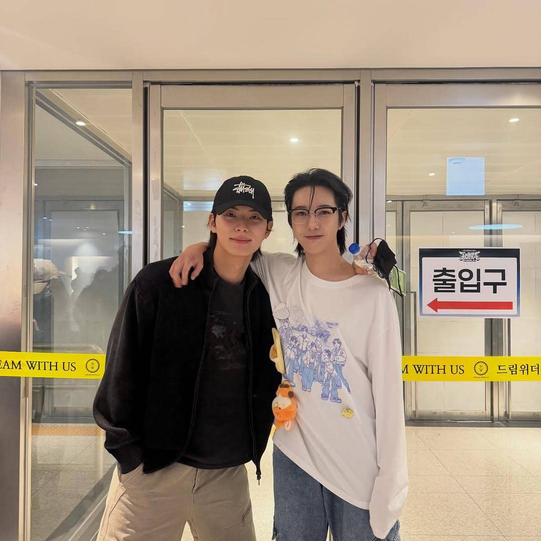 potret persahabatan Renjun NCT dan Lee Chae Min