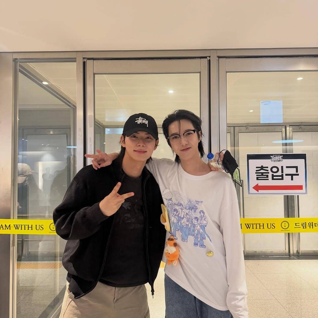 potret persahabatan Renjun NCT dan Lee Chae Min