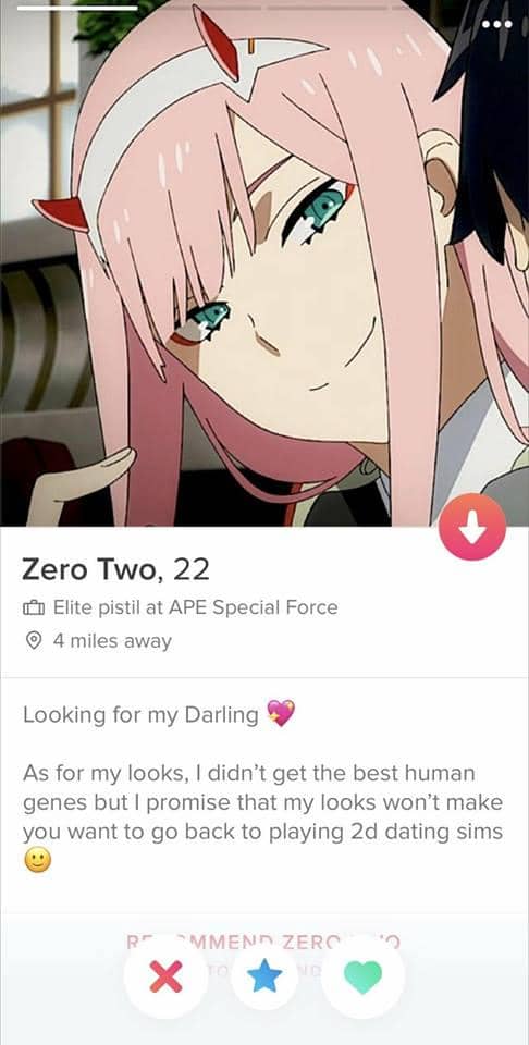 meme anime tentang aplikasi kencan