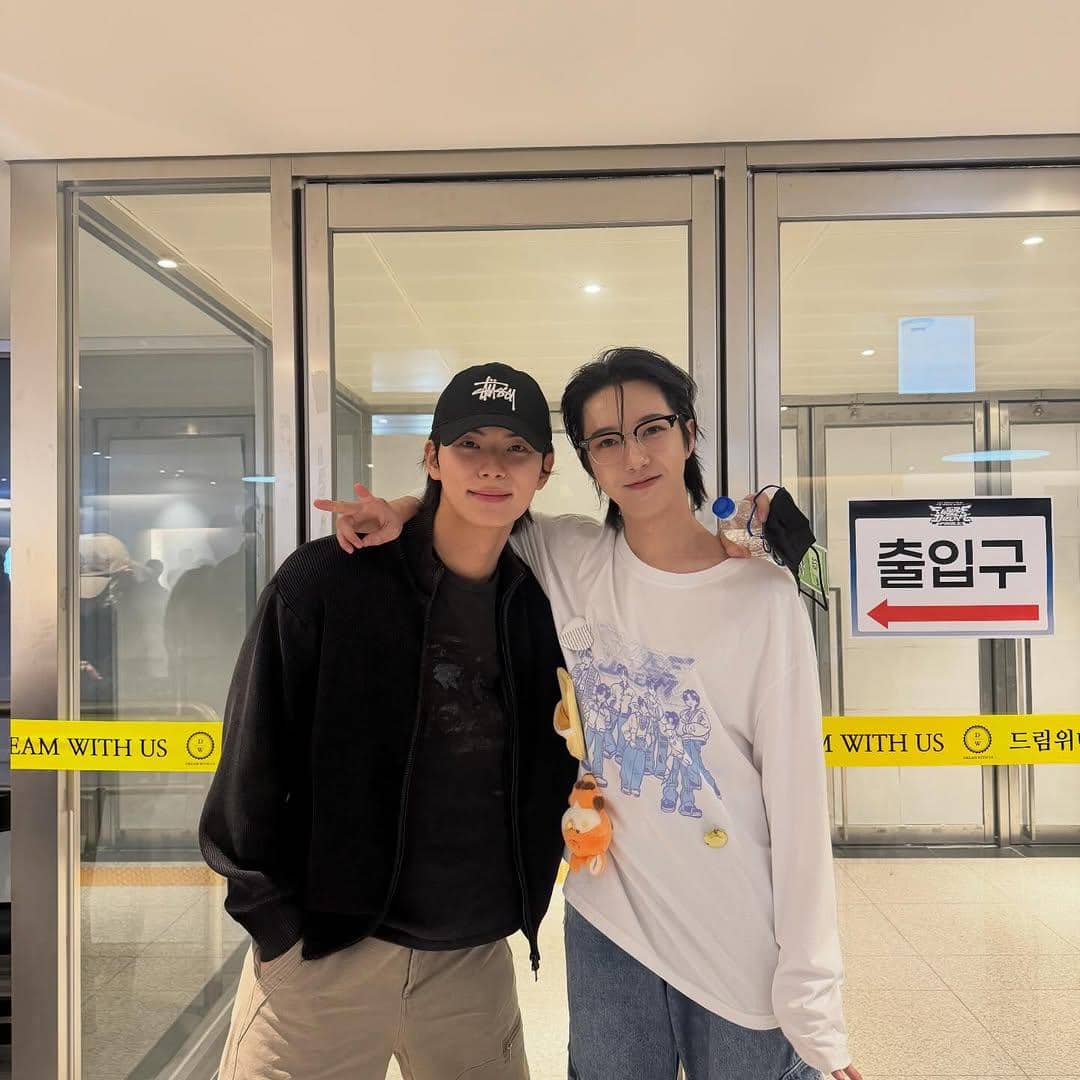 potret persahabatan Renjun NCT dan Lee Chae Min