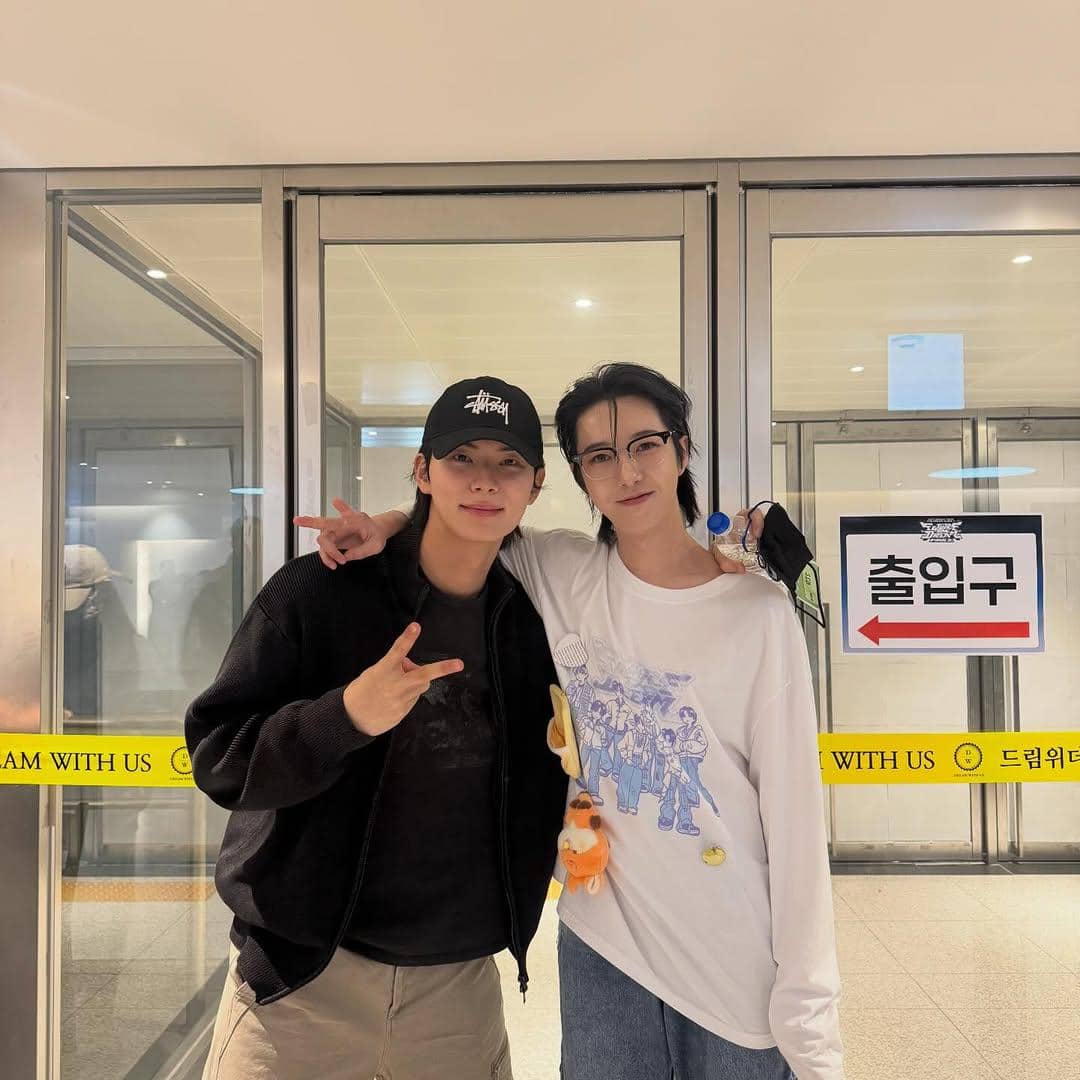 potret persahabatan Renjun NCT dan Lee Chae Min