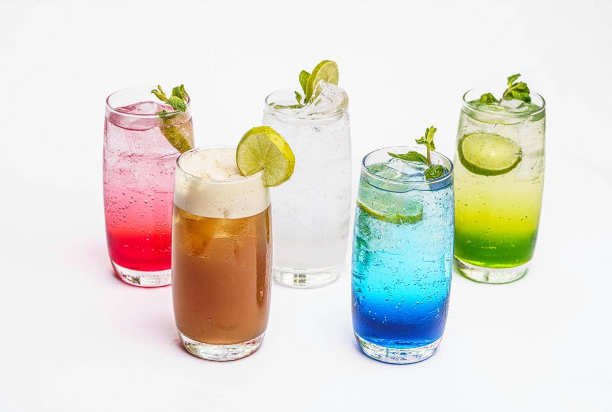 ilustrasi minuman bersoda