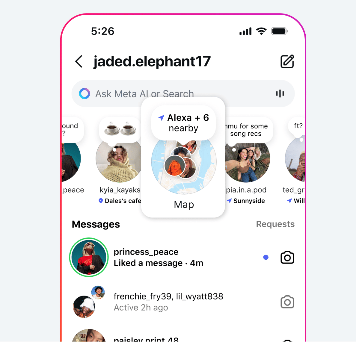 fitur berbagi lokasi di Instagram