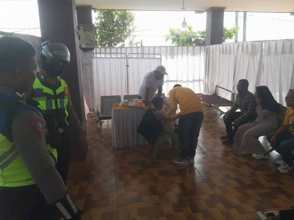 Mudik Berkendara Motor Bareng Keluarga, Bocah Usia 7 Tahun Sakit