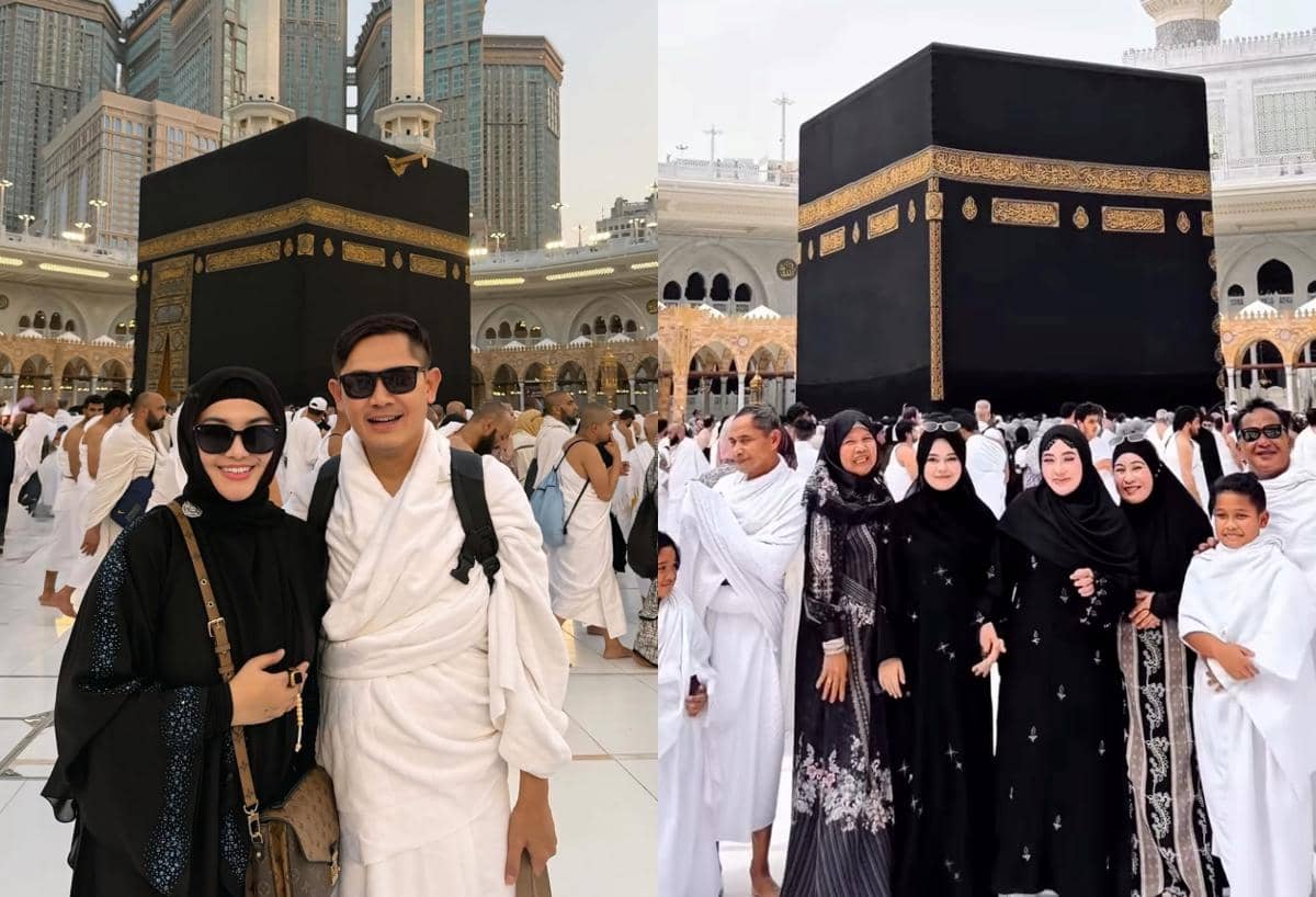 Gaya Artis yang Lebaran di Tanah Suci, Idul fitri Makin Bermakna!