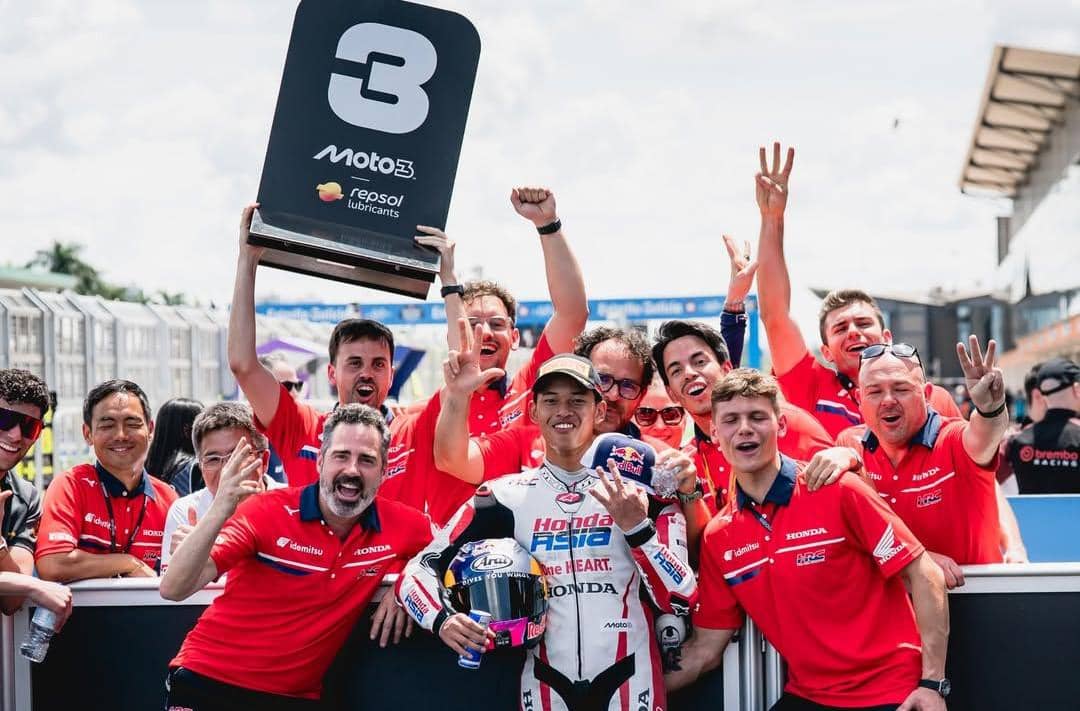 Lewat Dukungan InJourney, Veda Ega Pratama Harumkan Indonesia di Moto3