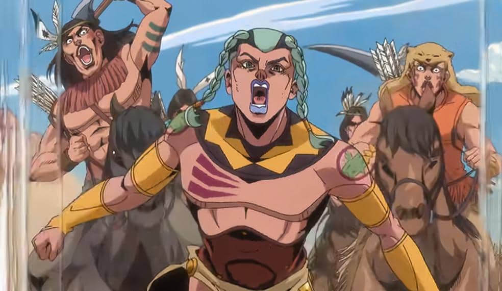 Sandman dikejar sukunya - Steel Ball Run