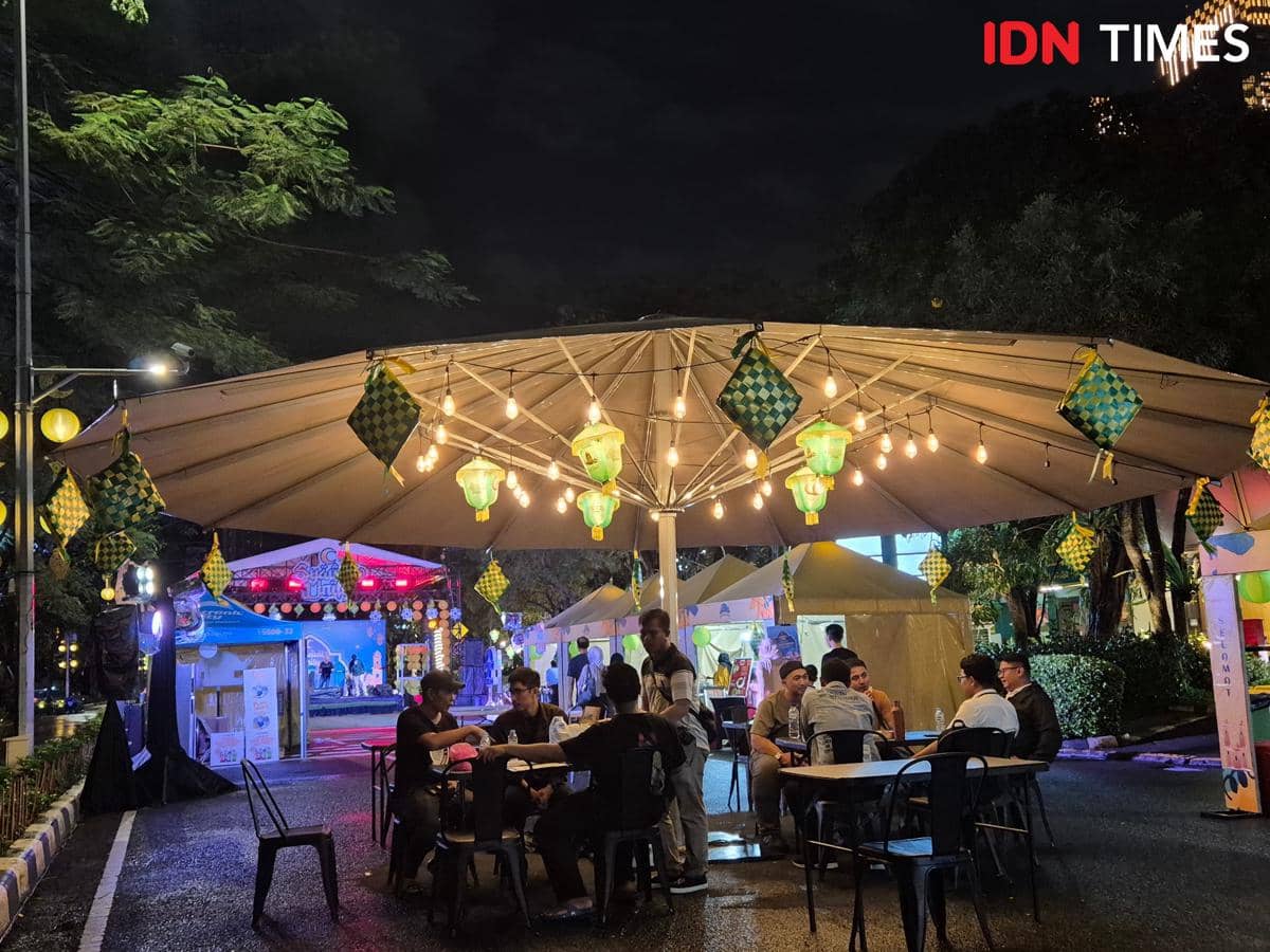 Kemeriahan Syawal Festival SCBD Weekland (dok. IDN Times/Ulfa Luthfia)