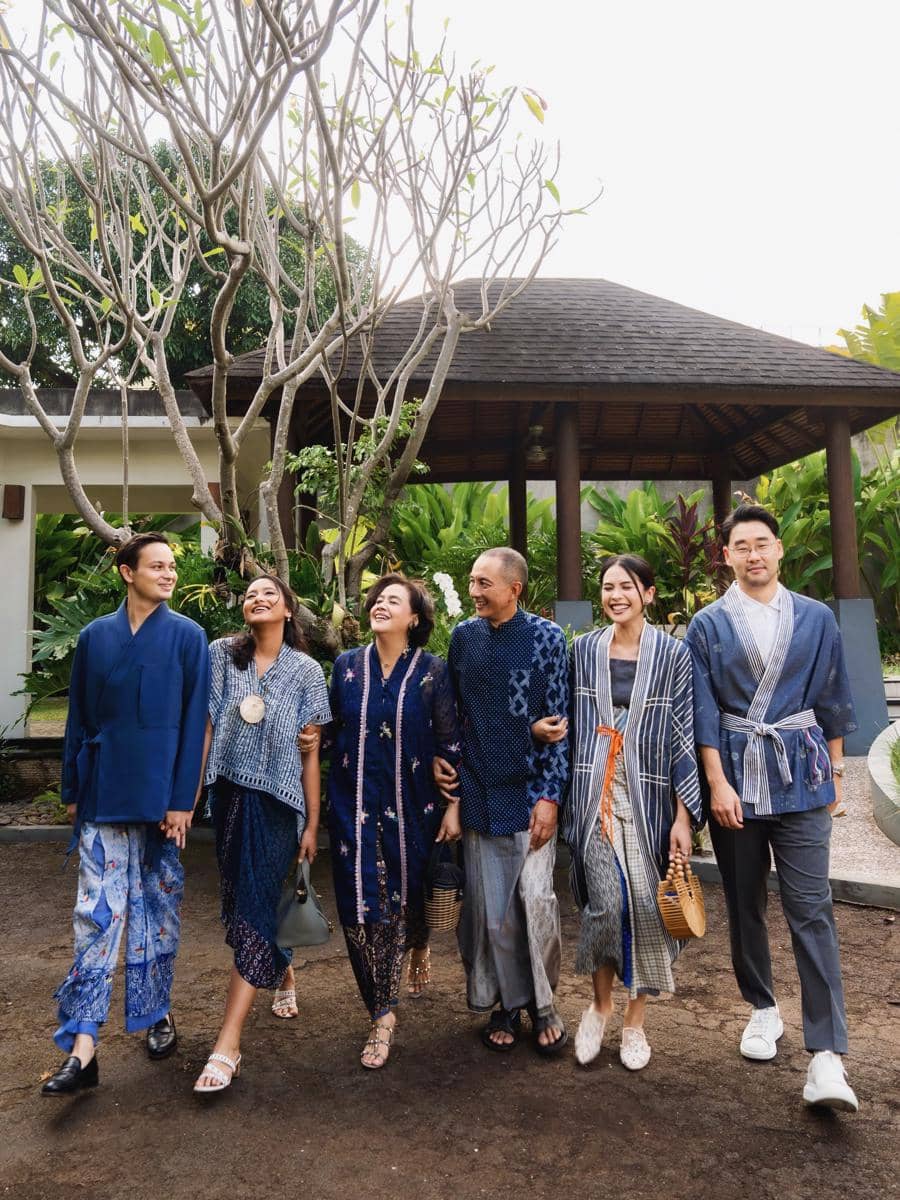 gaya Lebaran keluarga Maudy Ayunda