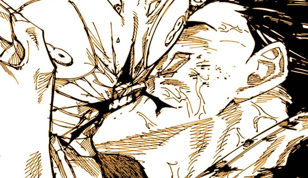 Yuta menyerang Kurourushi dengan kutukan pembalik - Jujutsu Kaisen