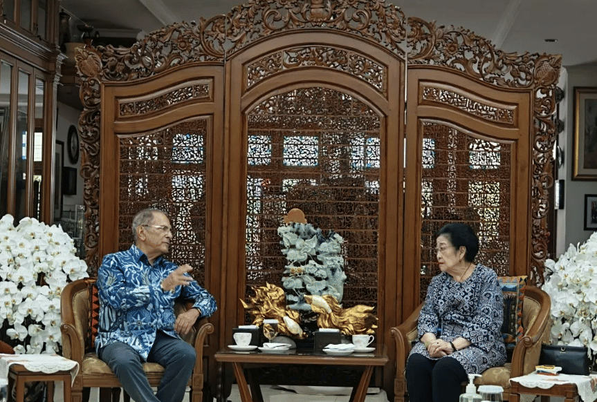 Megawati Bertemu Presiden Timor Leste Jose Ramos Horta di Menteng