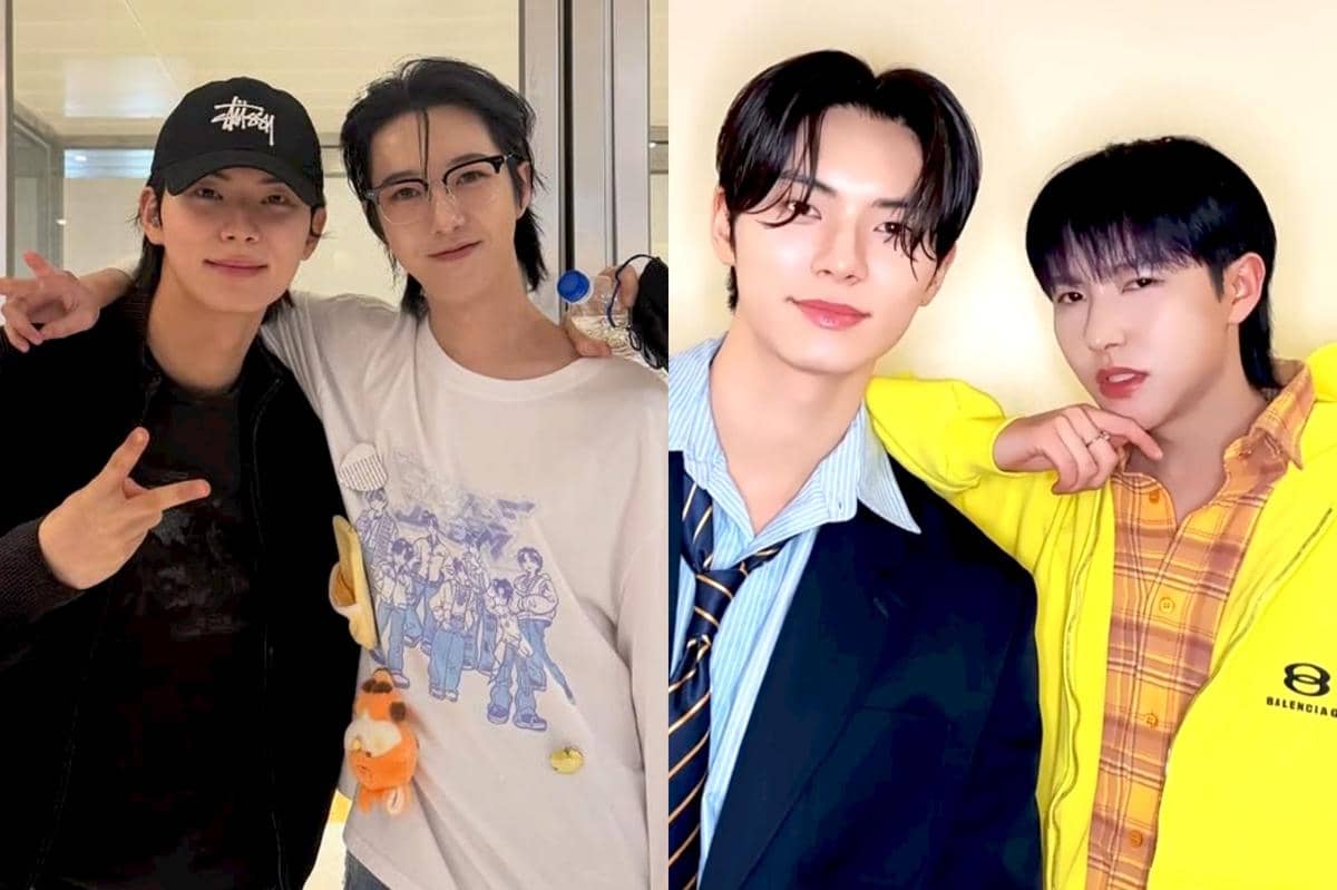 7 Potret Persahabatan Renjun NCT dan Lee Chae Min, bak Saudara!