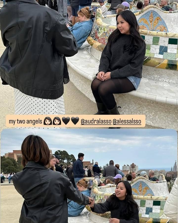 Ari Lasso dan anak liburan ke Barcelona