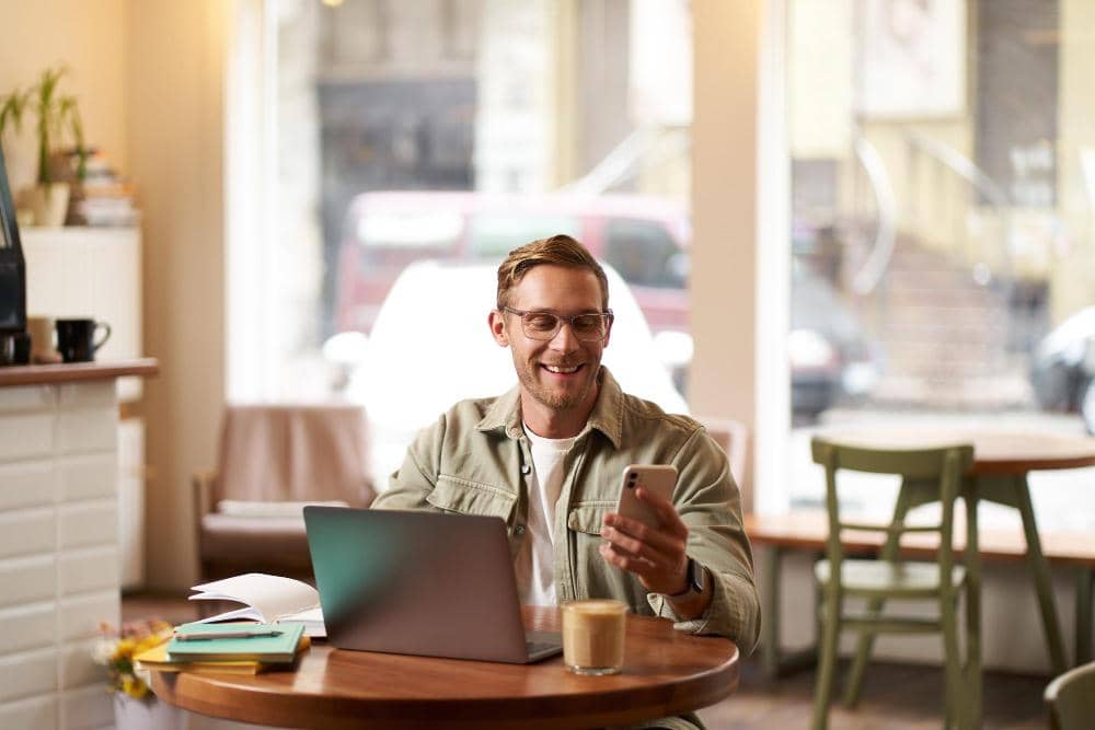 ilustrasi remote worker