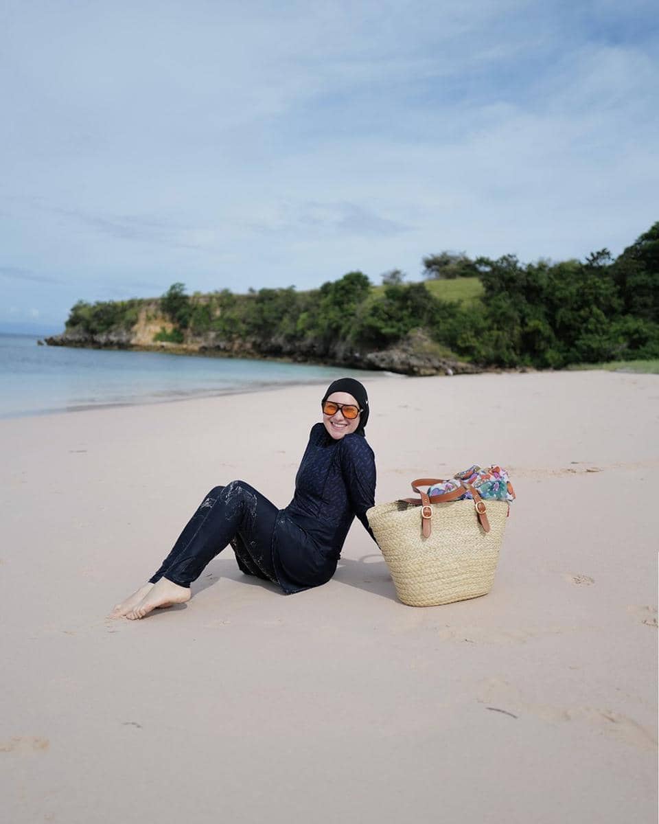 Momen liburan Irish Bella dan keluarga