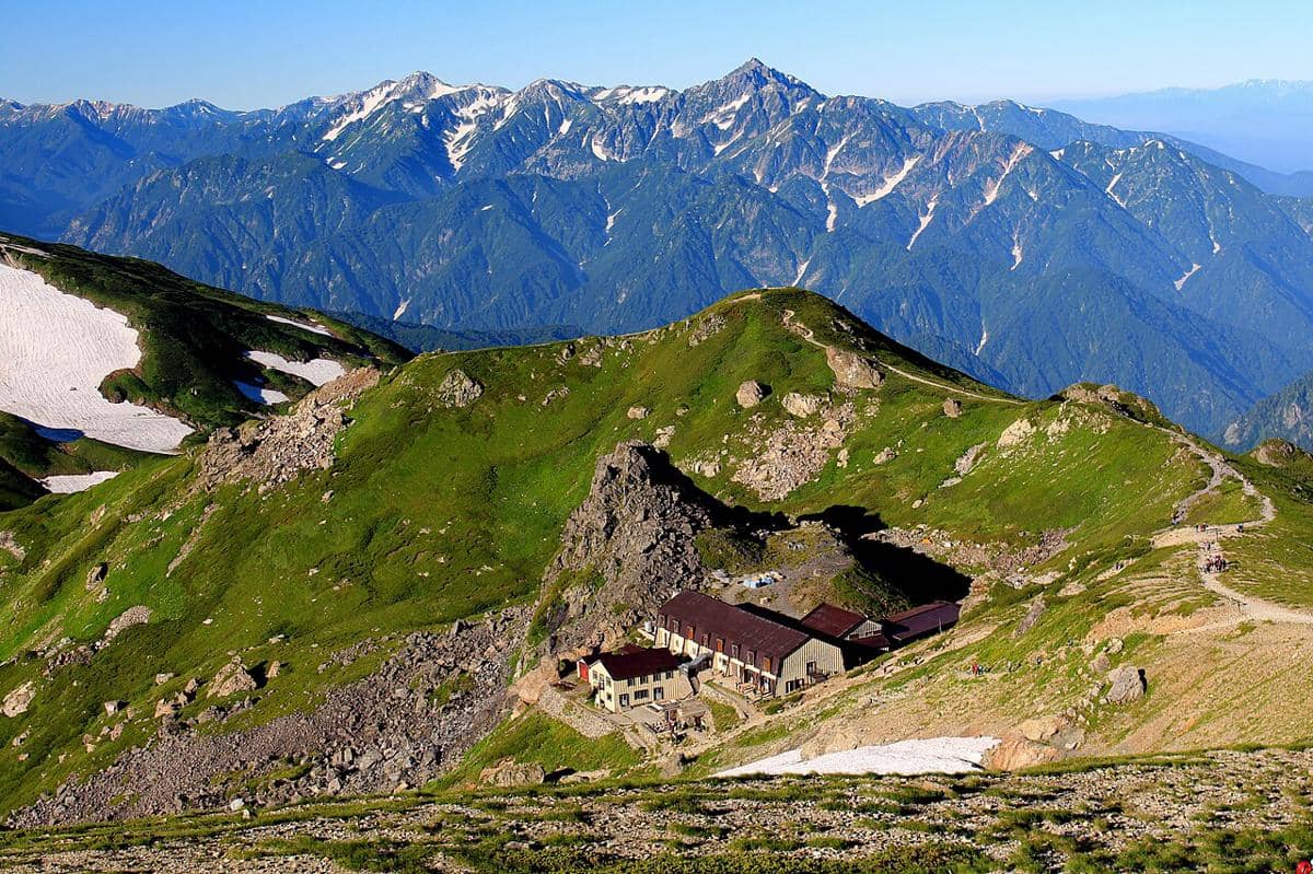 Hakubadake Chojoshukusha dan Gunung Tateyama