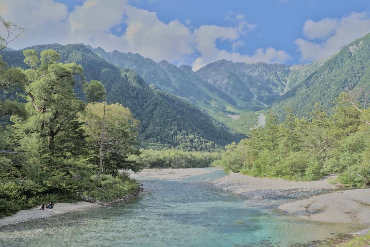 Kamikochi Valley dan Sungai Azusa