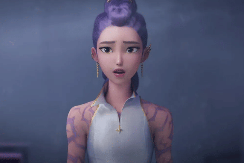 Rumi dalam KPop Demon Hunters