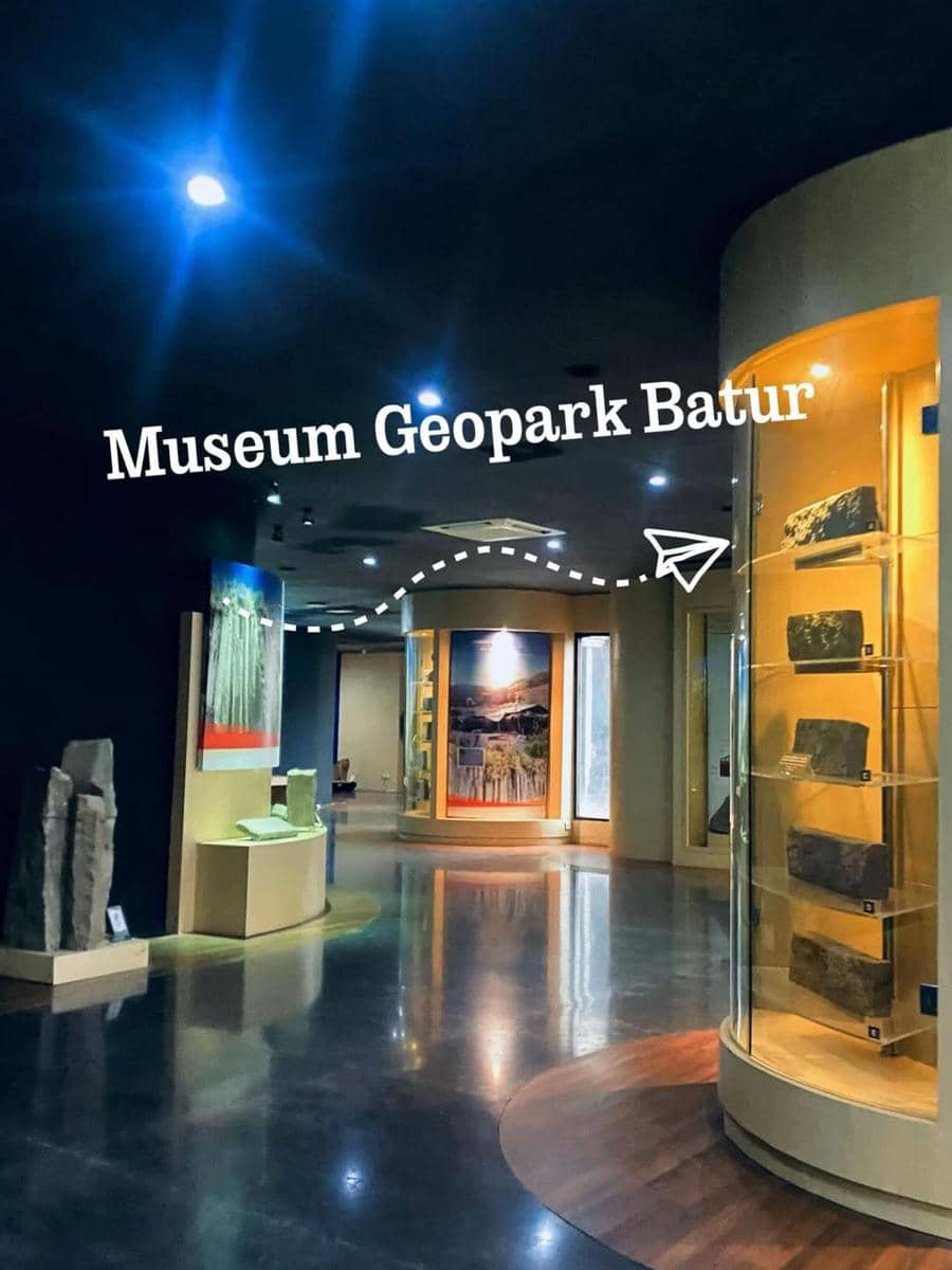 salah satu ruang di Museum Geopark Batur (instagram.com/museumgeopark_batur)