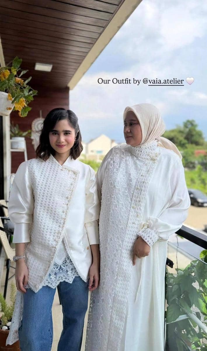 gaya Lebaran Tissa Biani