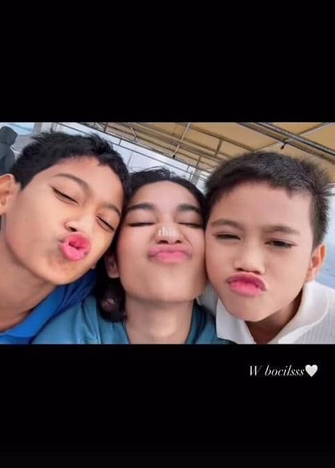 Nadif Zahiruddin Liburan Bareng Keluarga Azizah Salsha