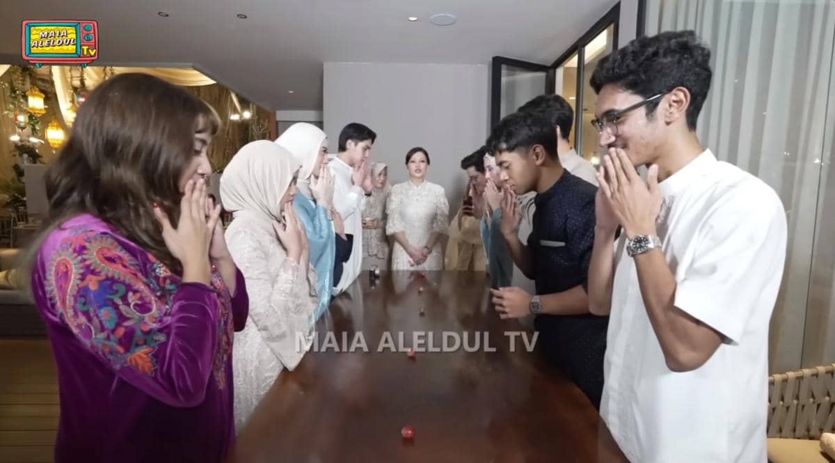 Maia Estianty Gelar Open House 2026 (YouTube.com/MAIA ALELDUL TV)