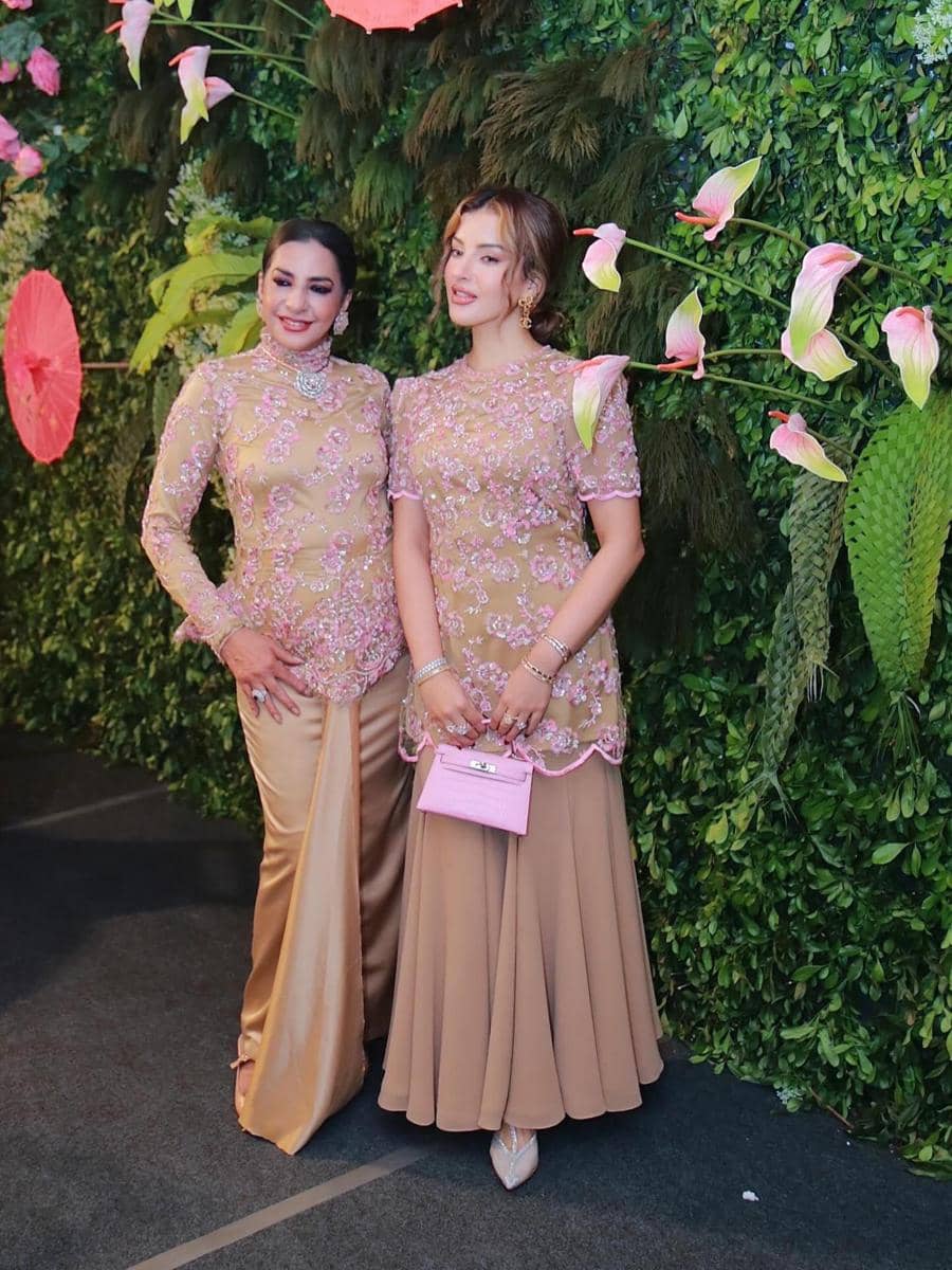 dekorasi rumah Ala Alatas saat open house Lebaran