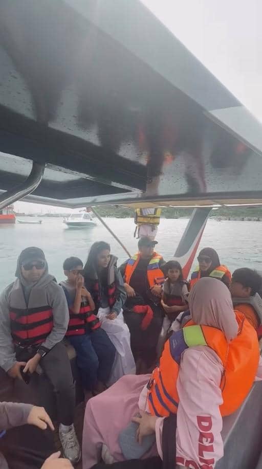 Nadif Zahiruddin Liburan Bareng Keluarga Azizah Salsha