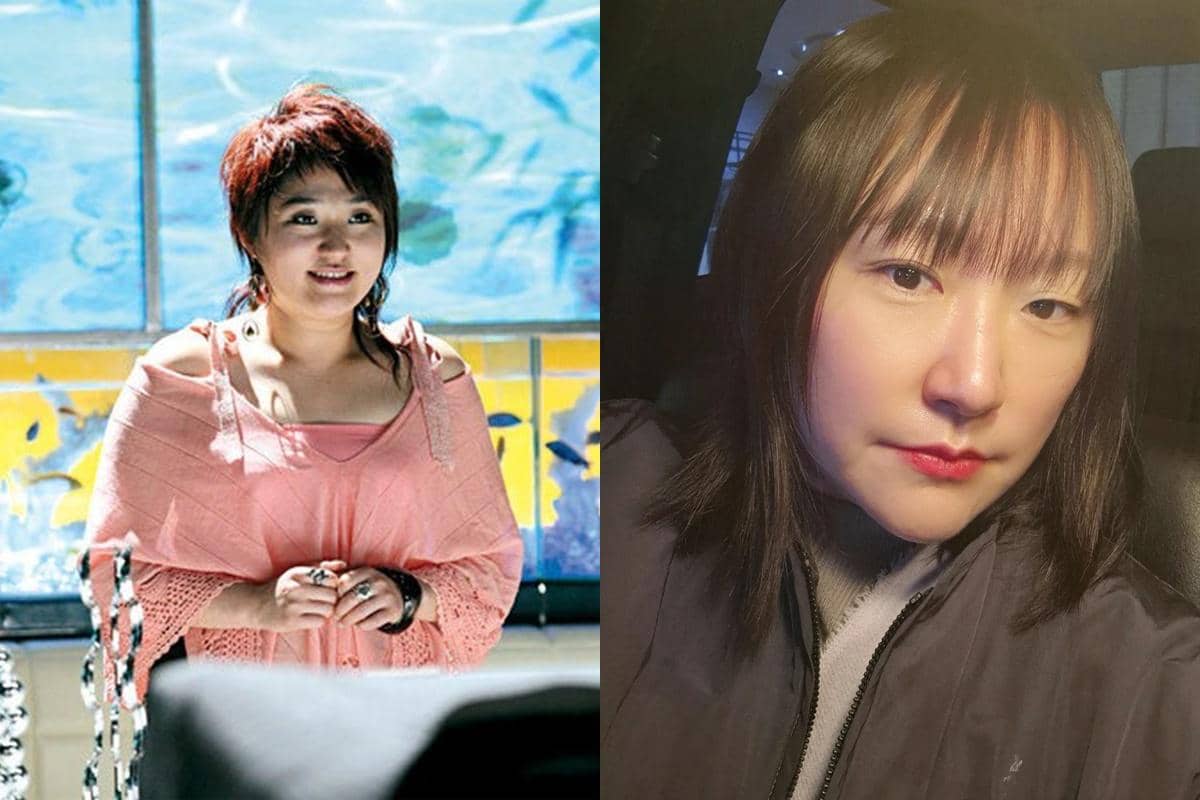 Kolase foto Kim Hyun Sook di film 200 Pounds Beauty dan saat ini