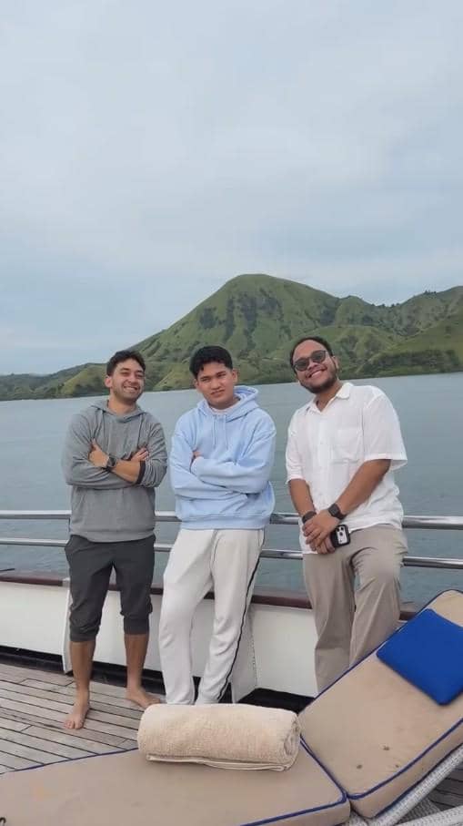 Nadif Zahiruddin Liburan Bareng Keluarga Azizah Salsha