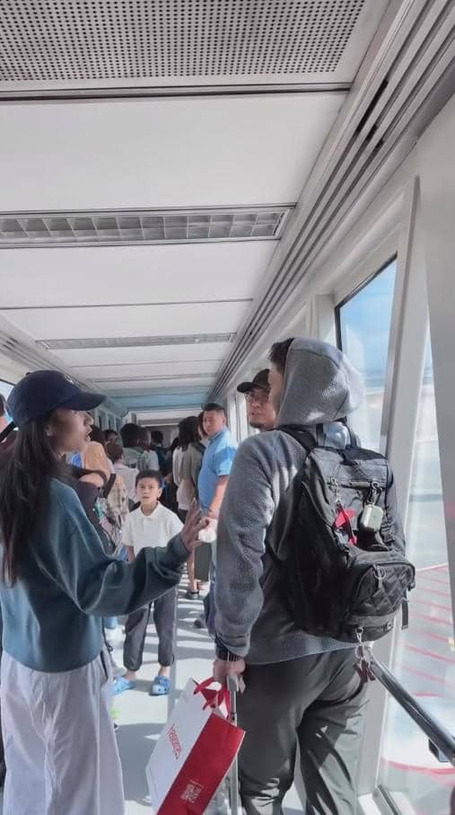 Nadif Zahiruddin Liburan Bareng Keluarga Azizah Salsha