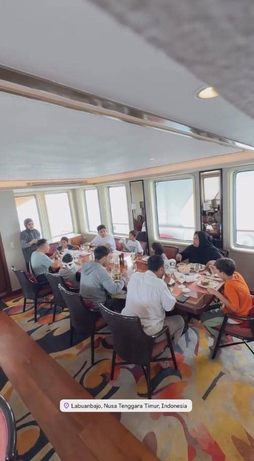 Nadif Zahiruddin Liburan Bareng Keluarga Azizah Salsha