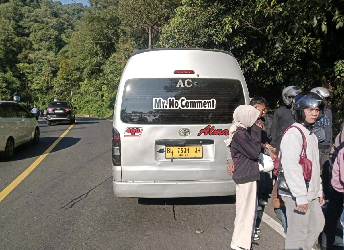 Kecelakaan Beruntun Bus Almasar di Jalur Berastagi, 1 Orang Meninggal