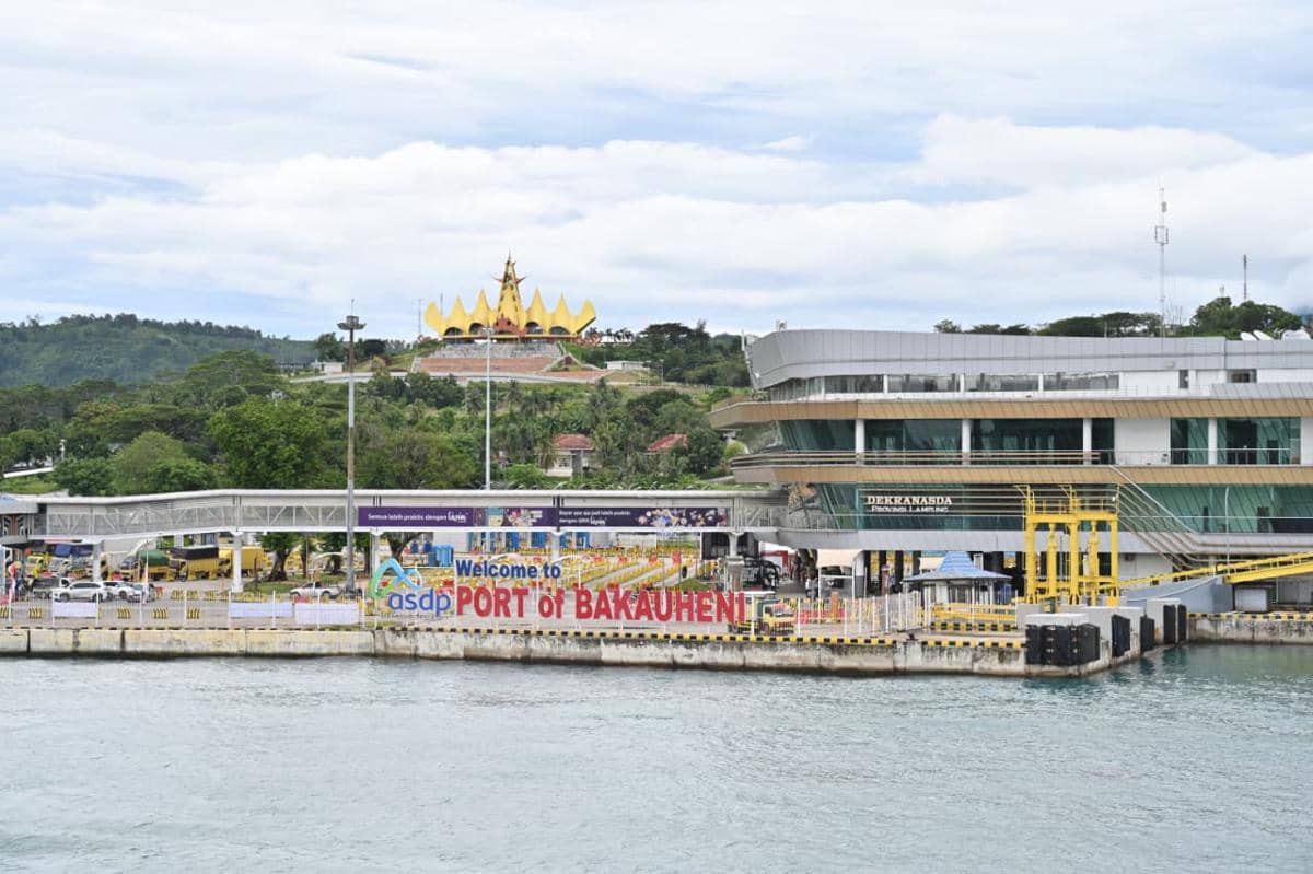 Pelabuhan Penyeberangan Bakauheni. (dok. ASDP Indonesia Ferry)