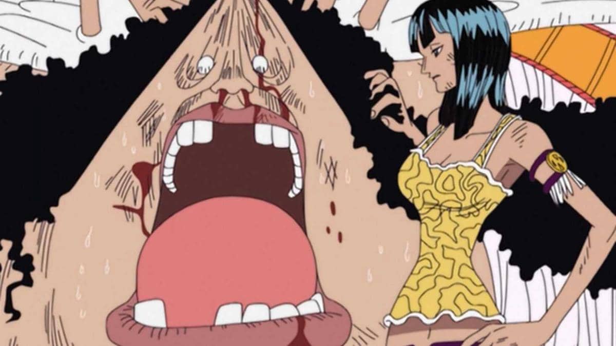 Yama kalah dari Nico Robin. (Dok. Eiichiro Oda, Shueisha/One Piece)