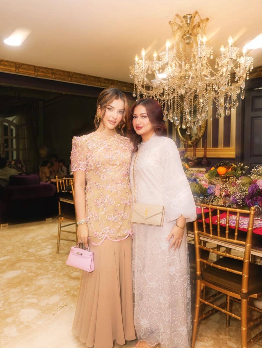 dekorasi rumah Ala Alatas saat open house Lebaran