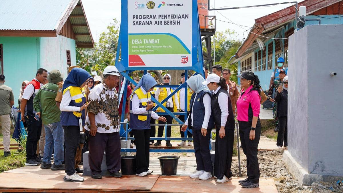 Peringatan Hari Air Sedunia, Pertamina Konsisten Hadirkan Air Bersih