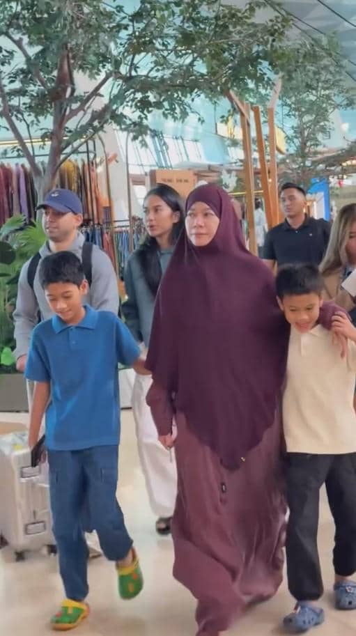 Nadif Zahiruddin Liburan Bareng Keluarga Azizah Salsha 