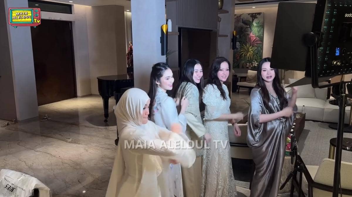 Maia Estianty Gelar Open House 2026 (YouTube.com/MAIA ALELDUL TV)
