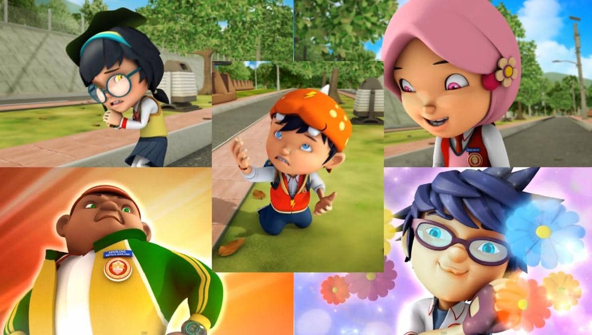 efek pistol emosi Y yang mampu mengubah emosi dan perilaku BoBoiBoy beserta kawan-kawannya