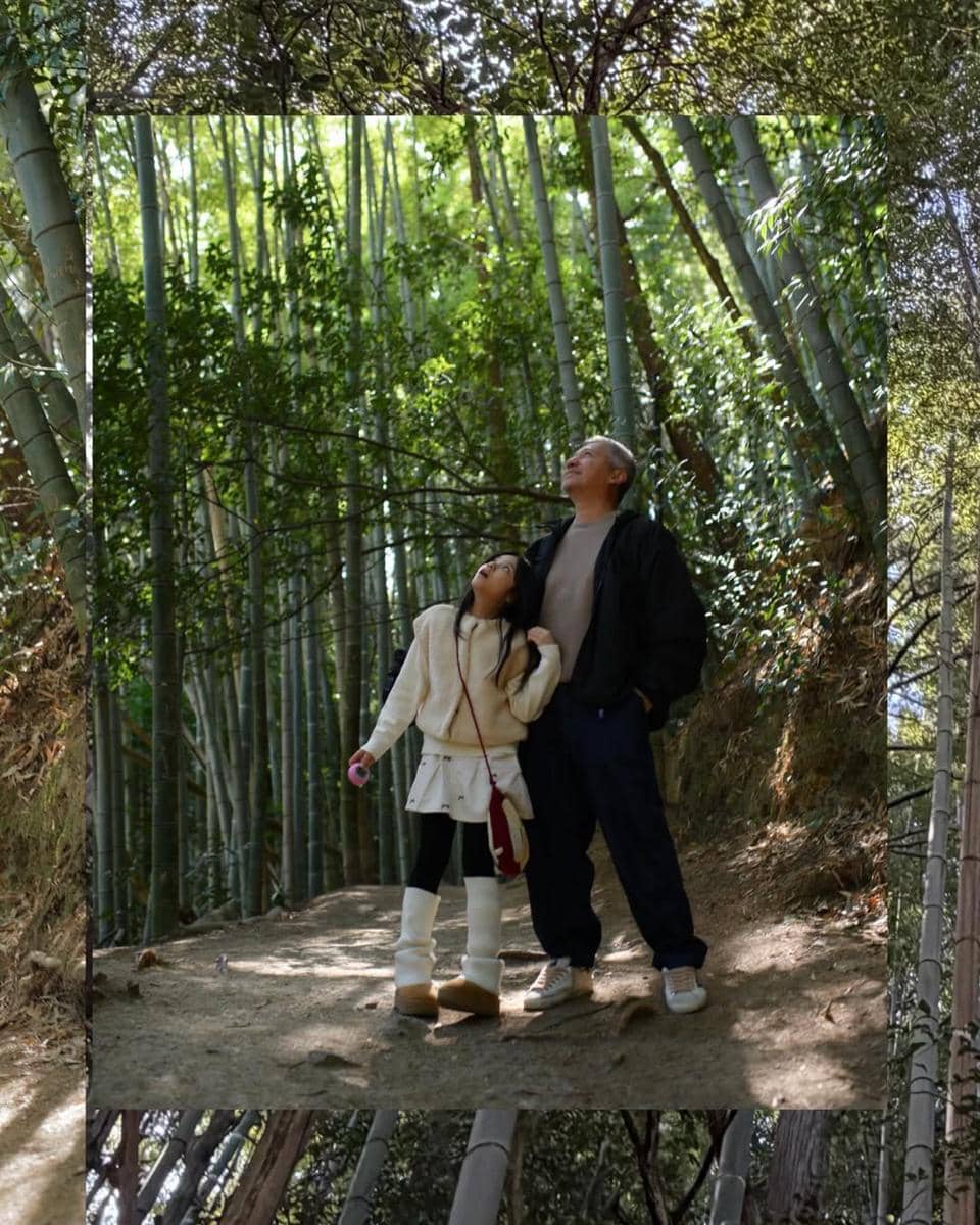 Gading, Gisel dan Gempi jalan-jalan di Kyoto