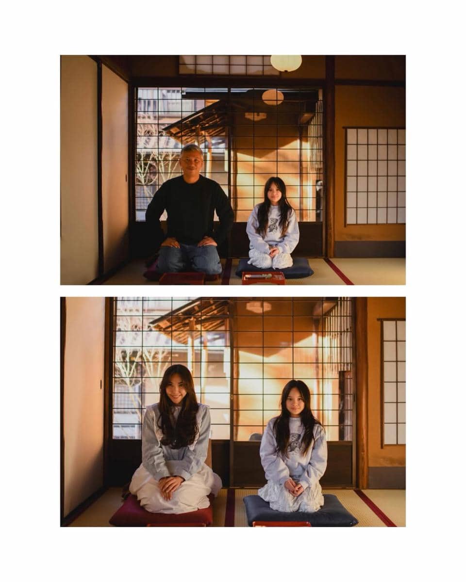 Gading, Gisel dan Gempi jalan-jalan di Kyoto