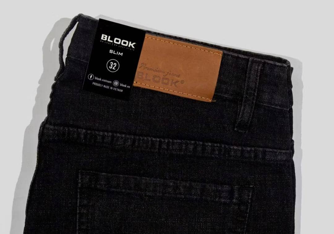 ilustrasi jeans hitam