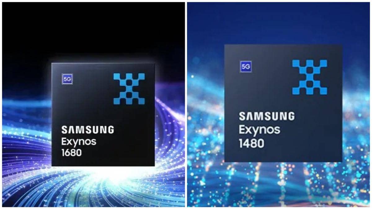 ilustrasi CPU Exynos 1680 (kiri) dan Exynos 1480 (kanan) 