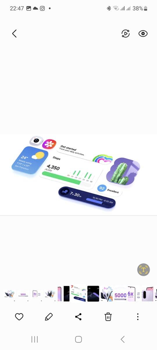 ilustrasi tampilan One UI 8.5 