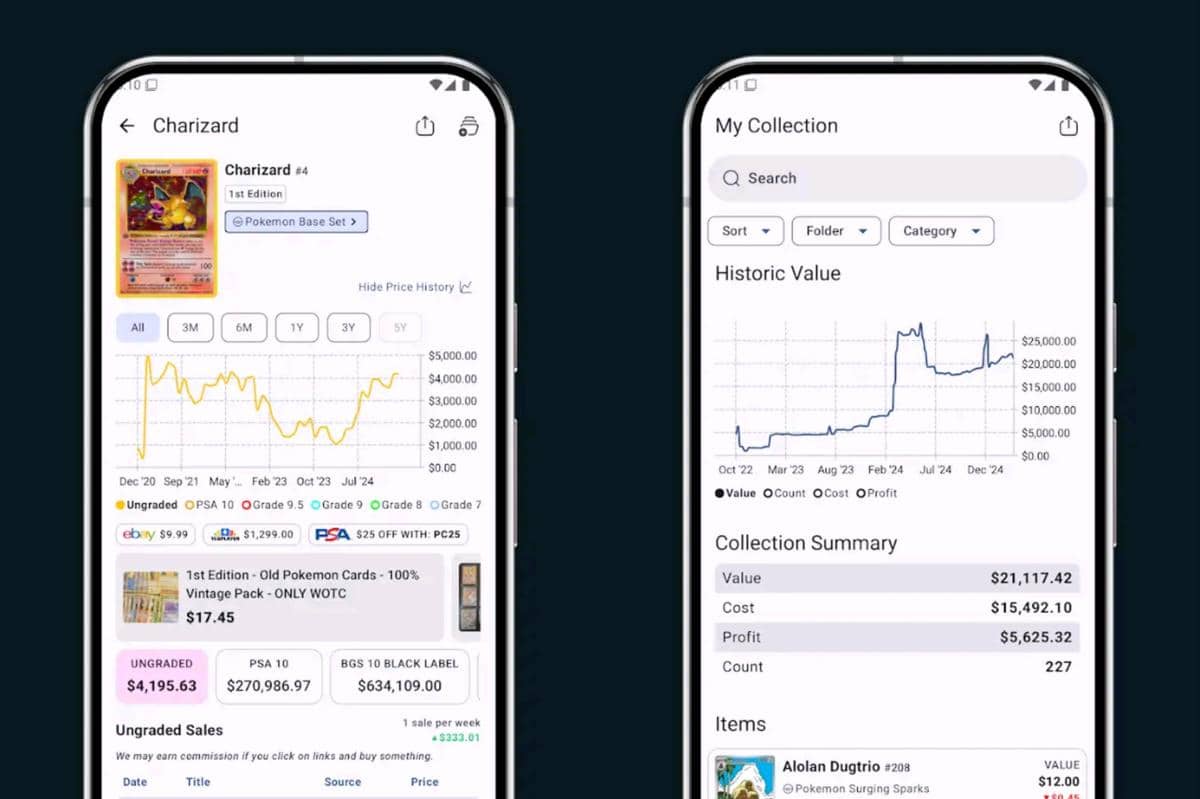 ilustrasi aplikasi Pricecharting