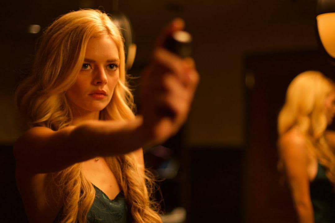 Samara Weaving dalam film Last Moment of Clarity