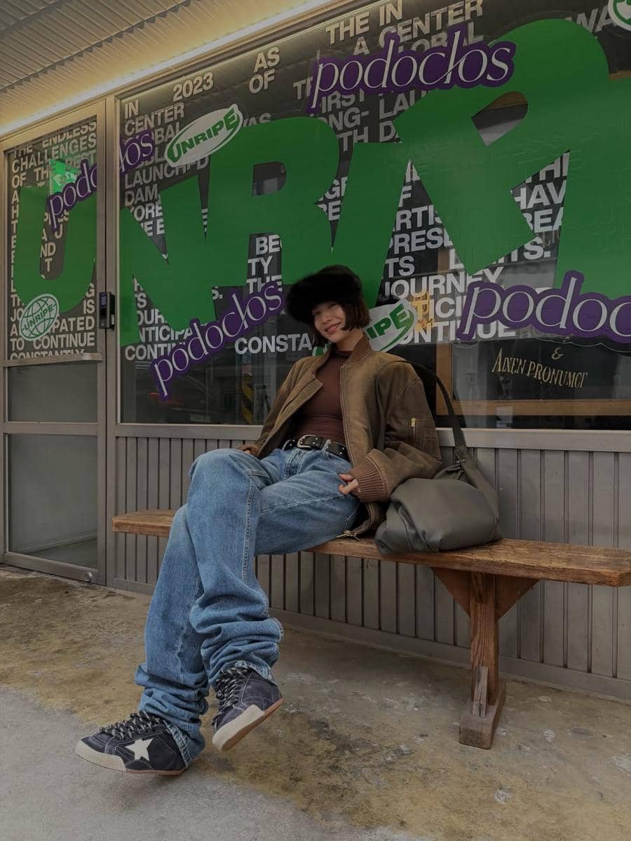 inspirasi gaya edgy ala Nana