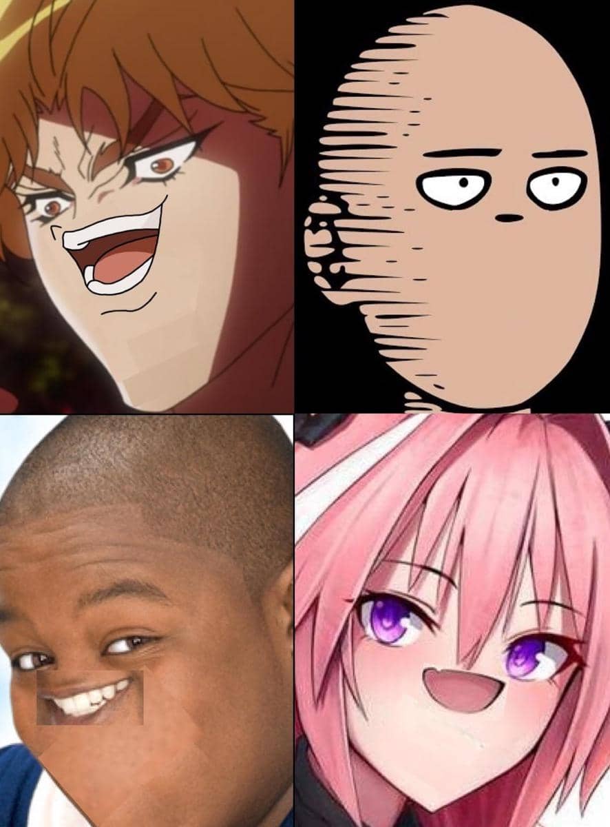 meme anime tentang hidung